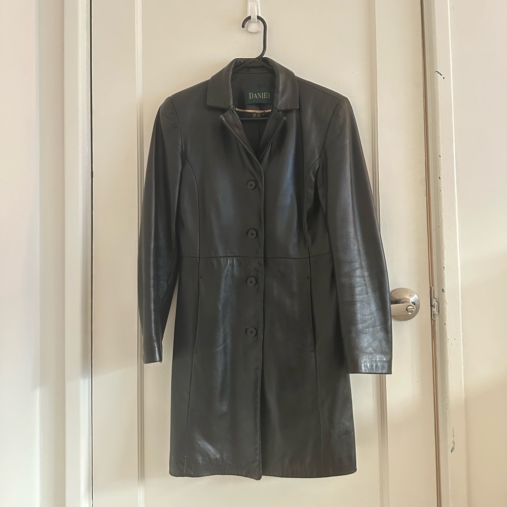 Danier Women's Black Leather Jacket